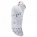 Compressport Pro Racing v4.0 Run Low Socks White / Black